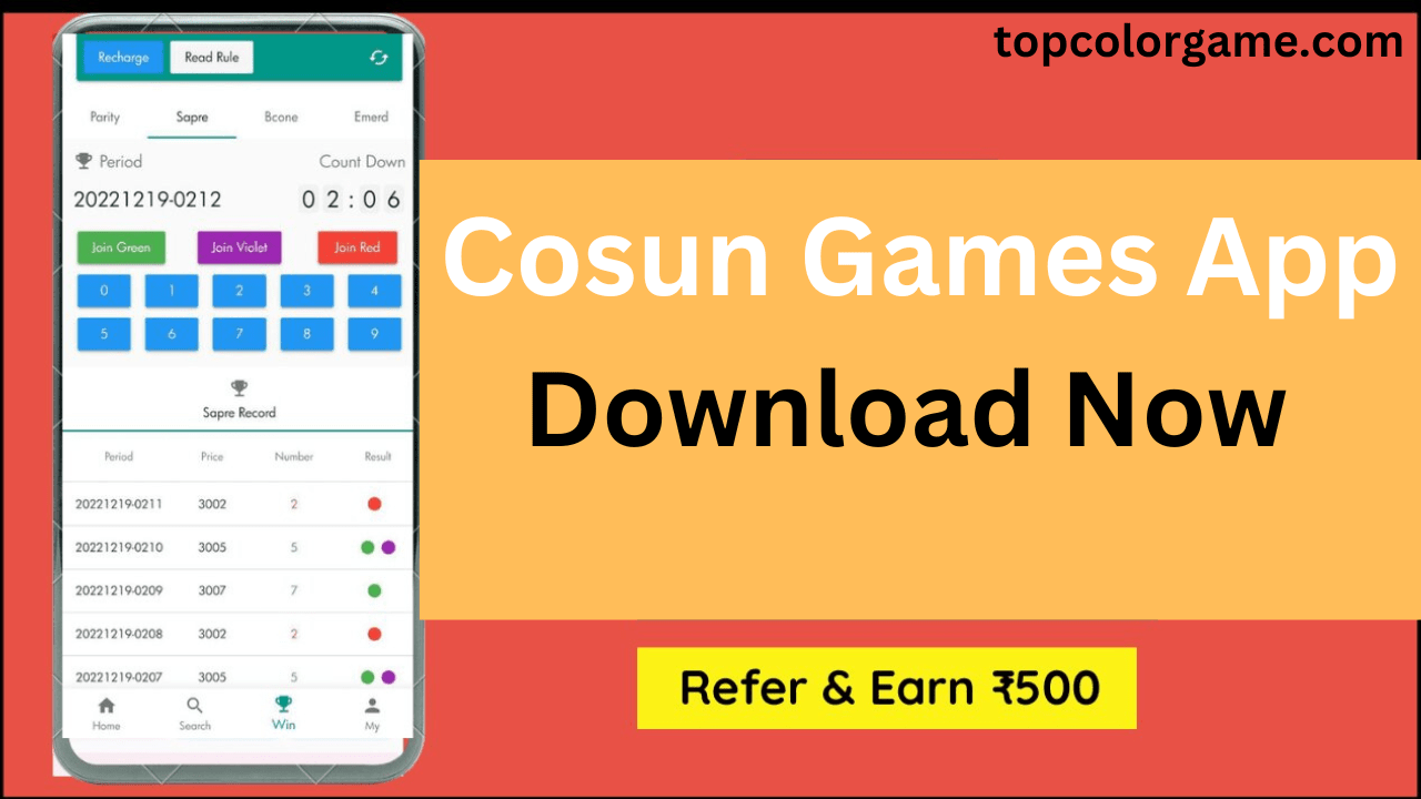 Cosun Games App